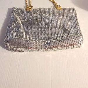 Metal evening purse
